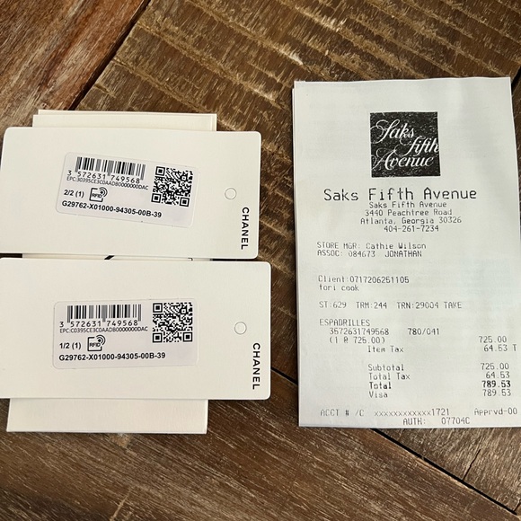 COPY - Chanel Espadrilles - Picture 3 of 3